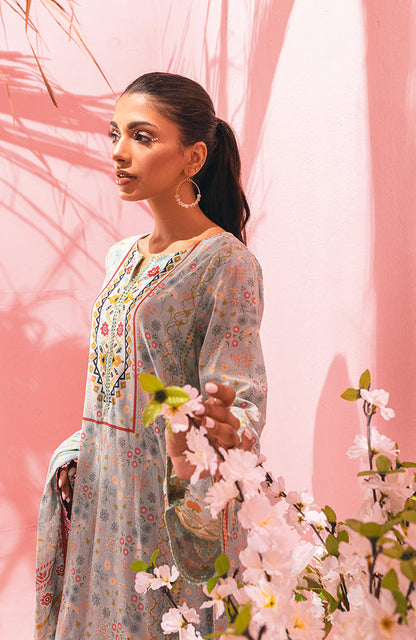 Alzohaib - 3-Piece Unstitched Digital Printed Lawn-CDD-23-10