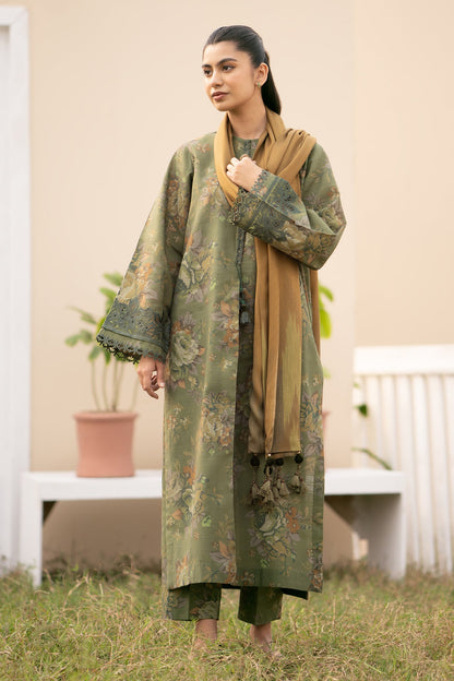 Baroque - DIGITAL PRINTED SLUB KHADDAR UF-495