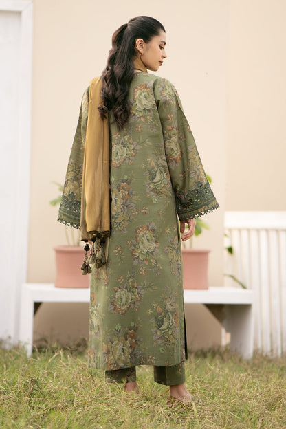 Baroque - DIGITAL PRINTED SLUB KHADDAR UF-495