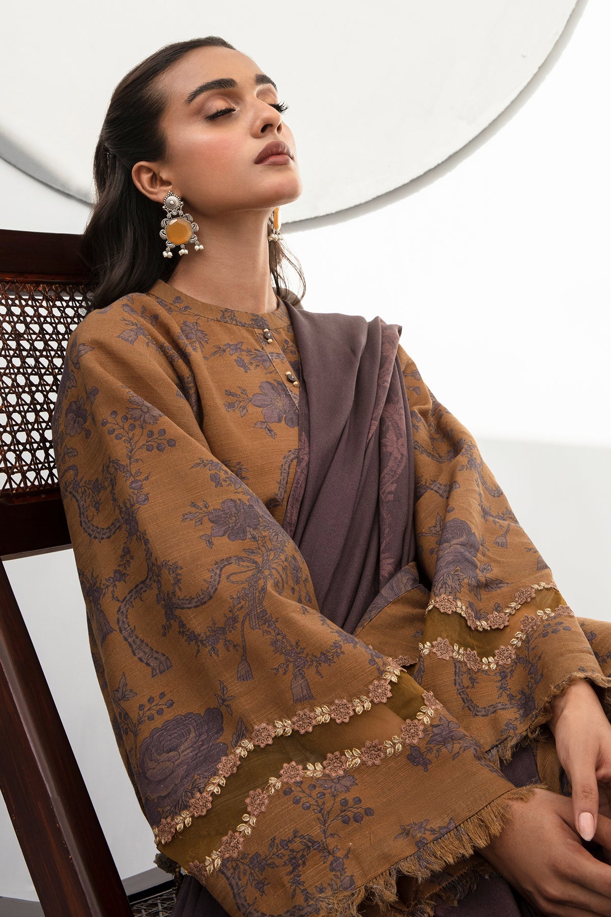 Baroque - PRINTED SLUB KHADDAR PR-869