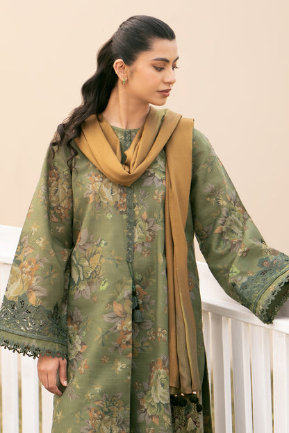Baroque - DIGITAL PRINTED SLUB KHADDAR UF-495