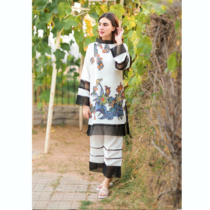 Chilgozay - Digital Aplic Cotton  Dress (CC-105)