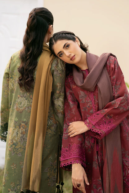 Baroque - DIGITAL PRINTED SLUB KHADDAR UF-495