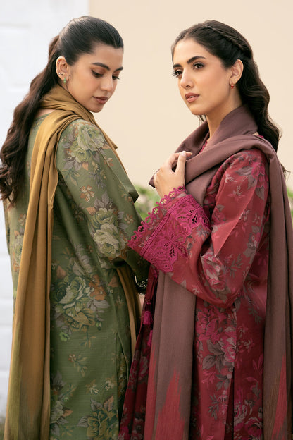 Baroque - DIGITAL PRINTED SLUB KHADDAR UF-495