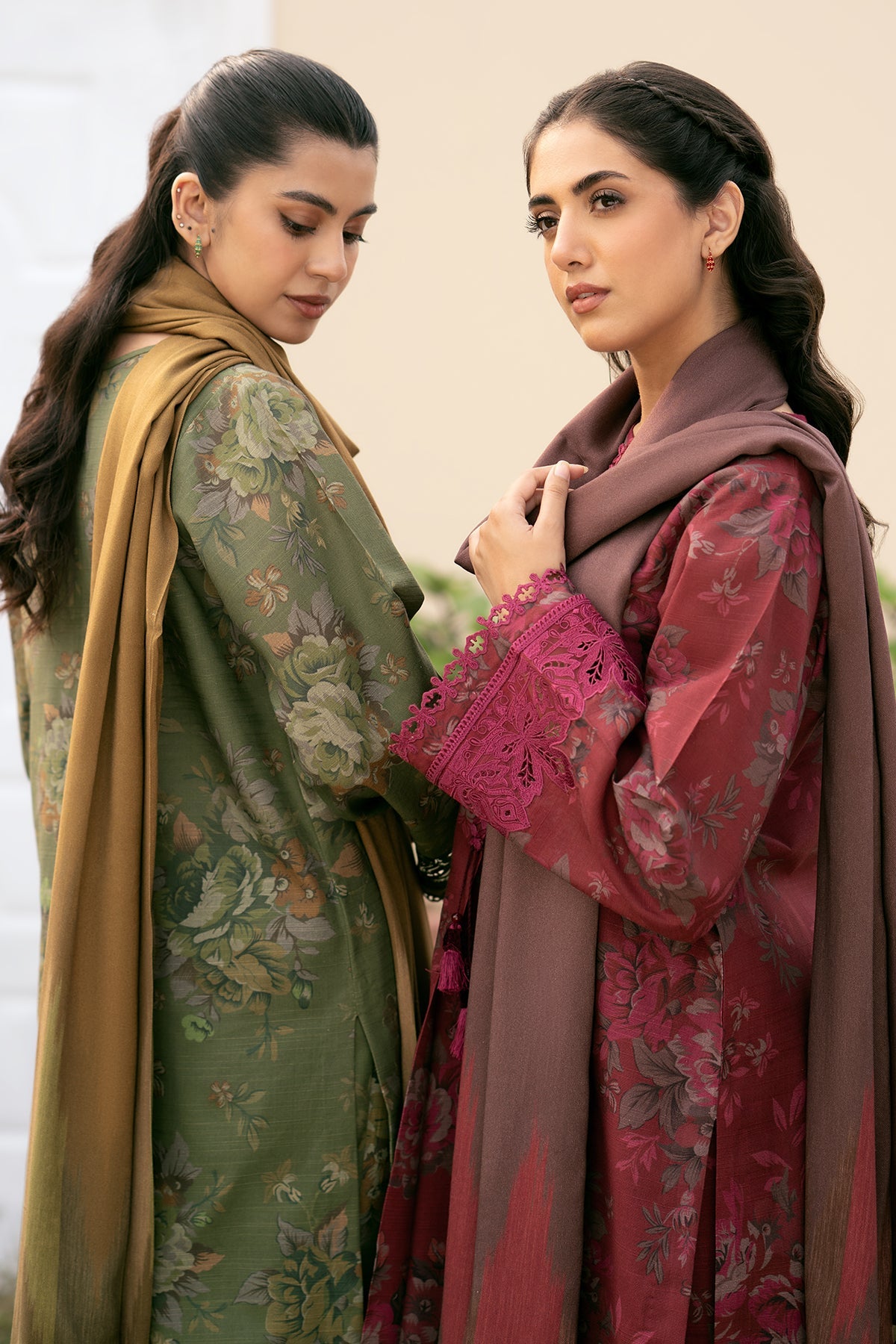 Baroque - DIGITAL PRINTED SLUB KHADDAR UF-496