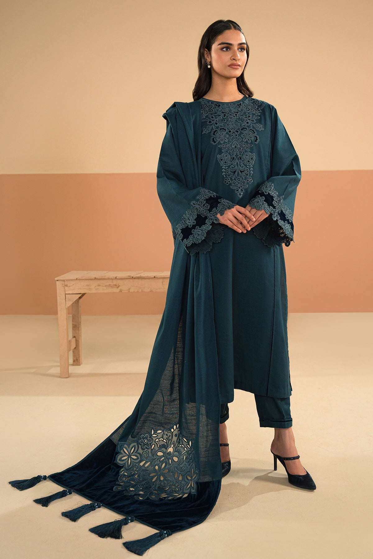 Baroque - EMBROIDERED KHADDAR PR-881