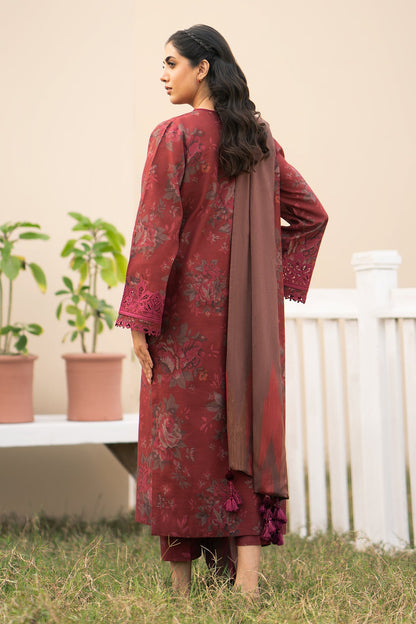 Baroque - DIGITAL PRINTED SLUB KHADDAR UF-496