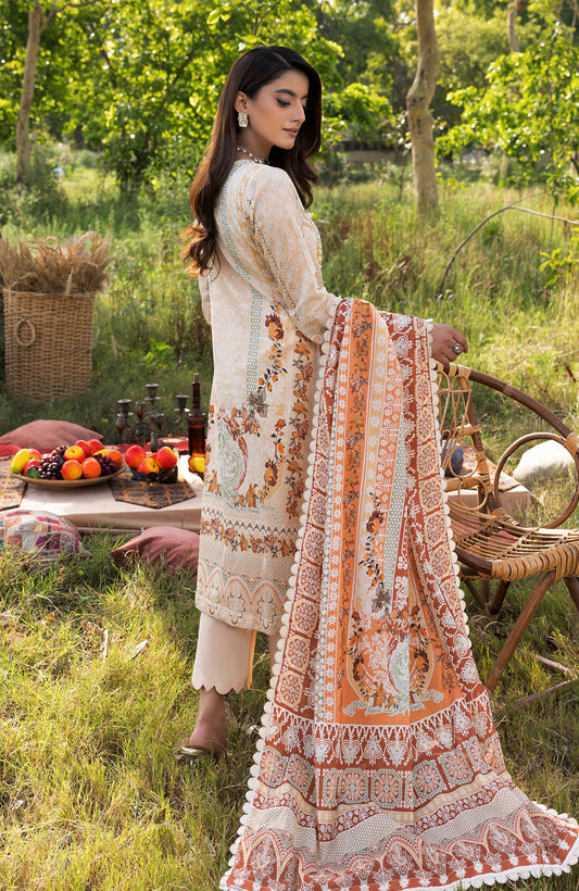 Alzohaib - 3 PIECE UNSTITCHED DIGITAL PRINTED LAWN-ADL-3-23-11