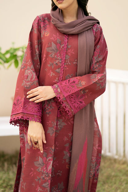 Baroque - DIGITAL PRINTED SLUB KHADDAR UF-496