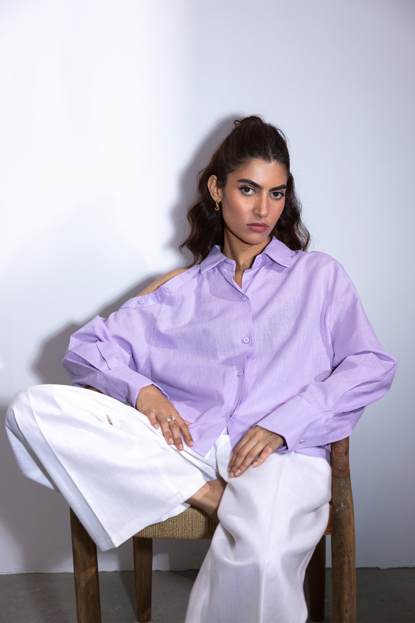 Ethnic - COLD SHOULDER TOP (E1101/108/513)