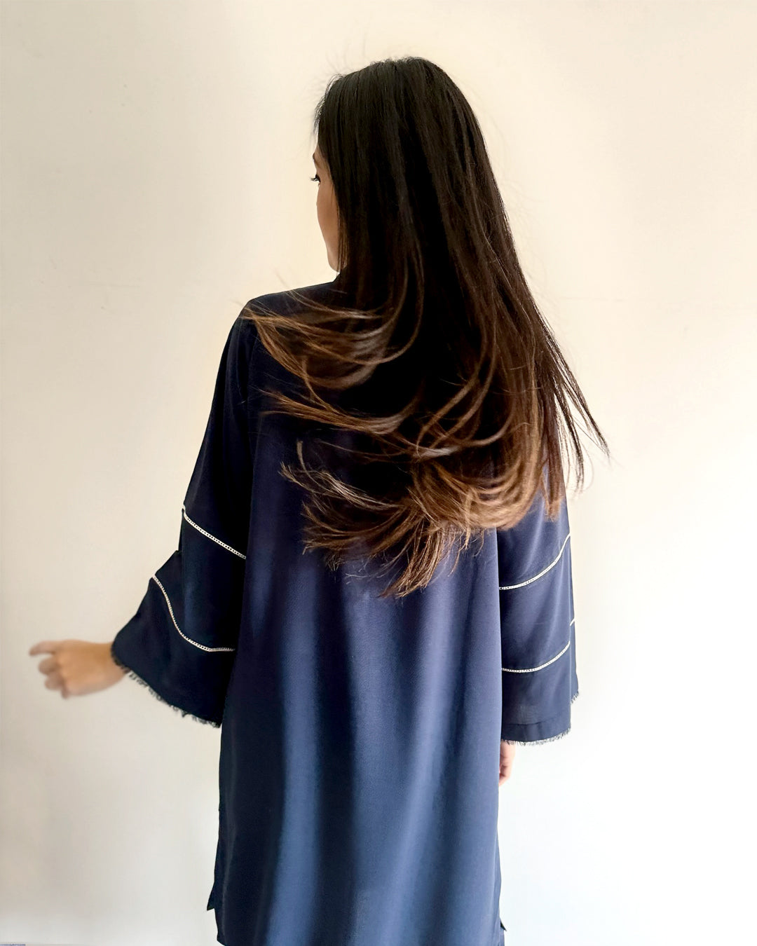 Ayesha Naveed - Navy blue set