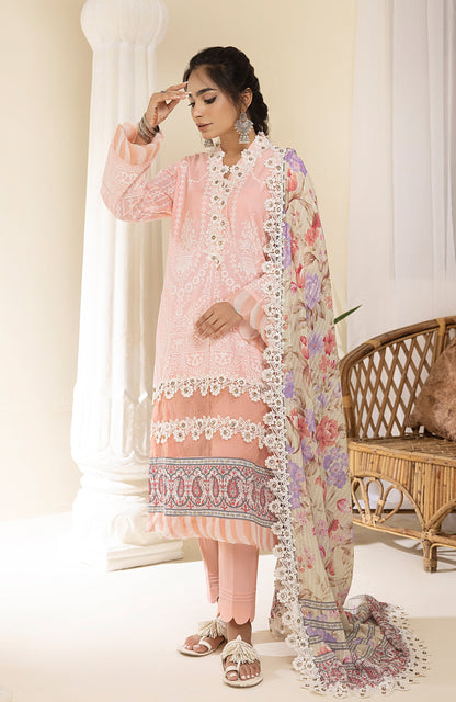 Alzohaib - 3-Piece Unstitched Digital Printed Lawn-CFD-23-01