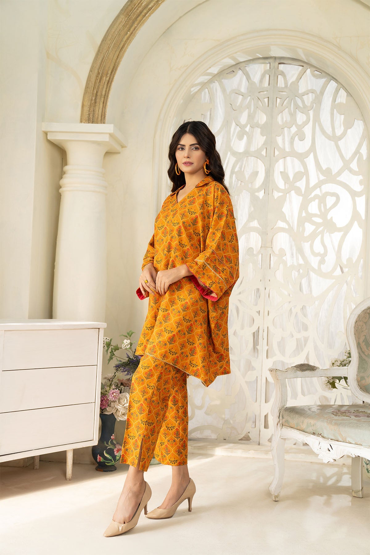 1PC Dhanak Kurti 33