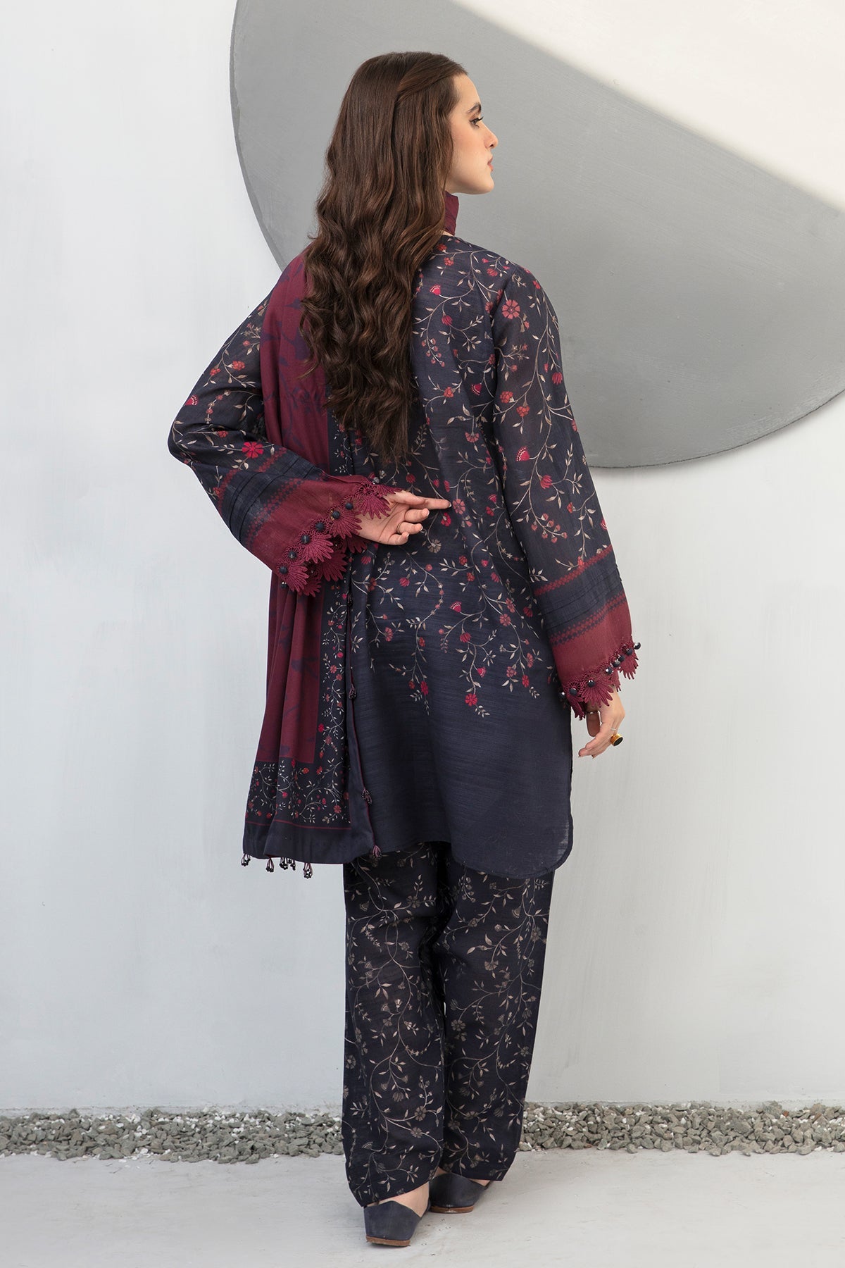 Baroque - DIGITAL PRINTED VISCOSE KHADDAR UF-459