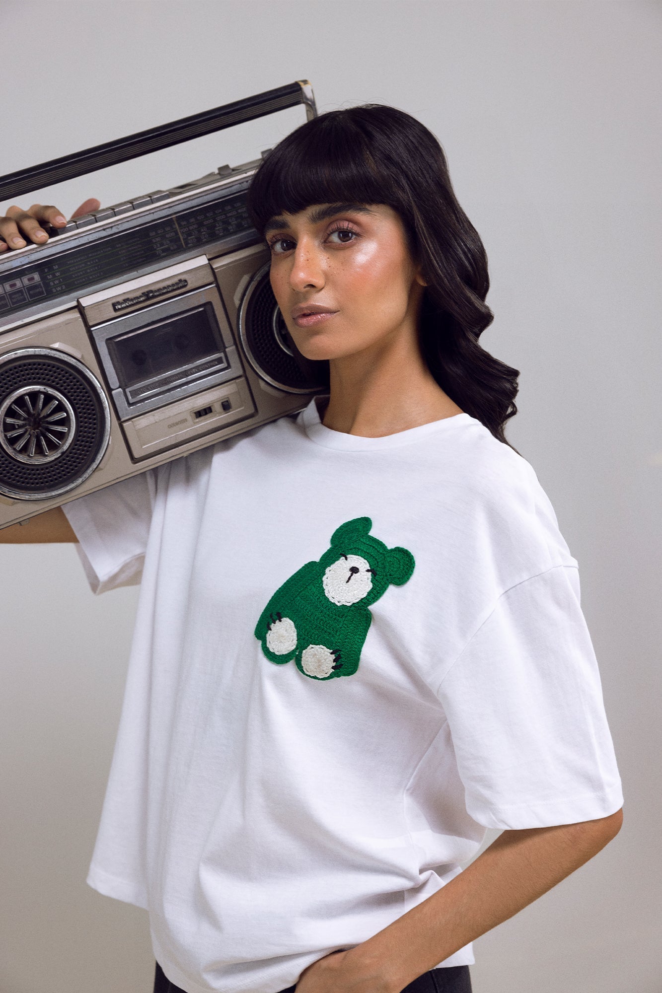 Ethnic - EMBROIDERED T-SHIRT (E0753/108/003)