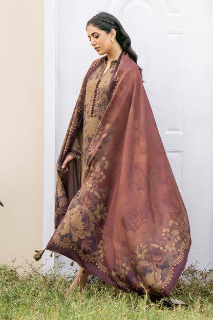 Baroque - DIGITAL PRINTED SLUB KHADDAR UF-499