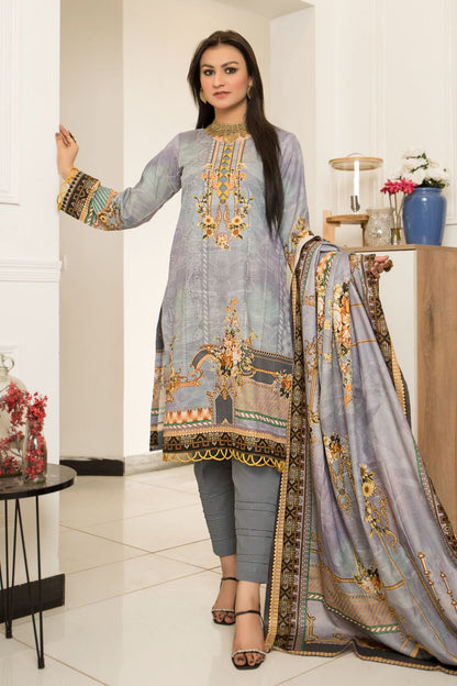 3PC Khaddar Collection 13