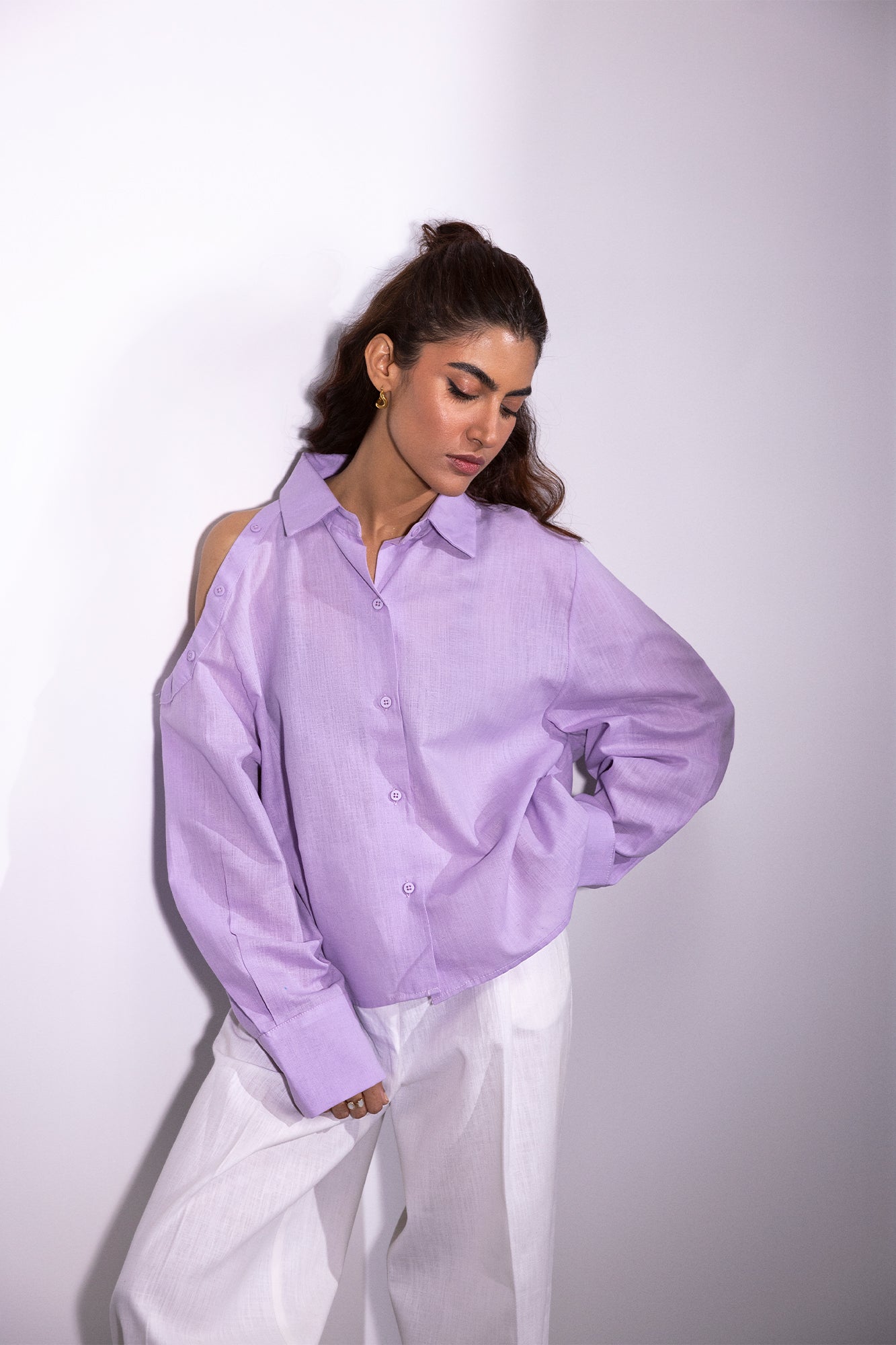 Ethnic - COLD SHOULDER TOP (E1101/108/513)