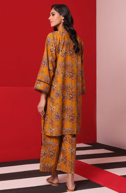 Orient - Stitched 2 Piece Printed Khaddar Shirt and Khaddar Pant