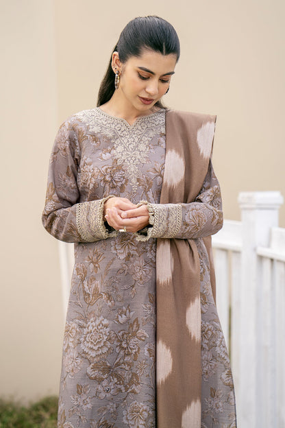 Baroque - DIGITAL PRINTED SLUB KHADDAR UF-502