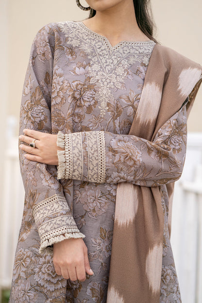 Baroque - DIGITAL PRINTED SLUB KHADDAR UF-502