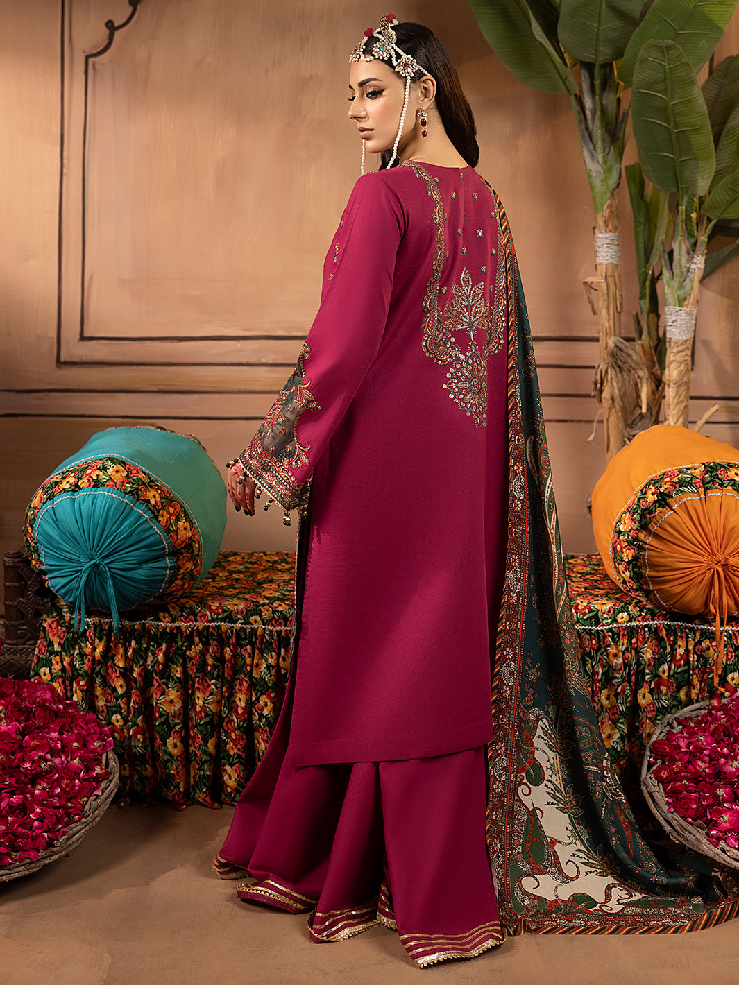 Binilyas - 1511 - A | 3 PC Luxury Unstitched