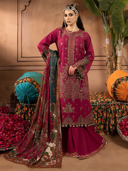 Binilyas - 1511 - A | 3 PC Luxury Unstitched