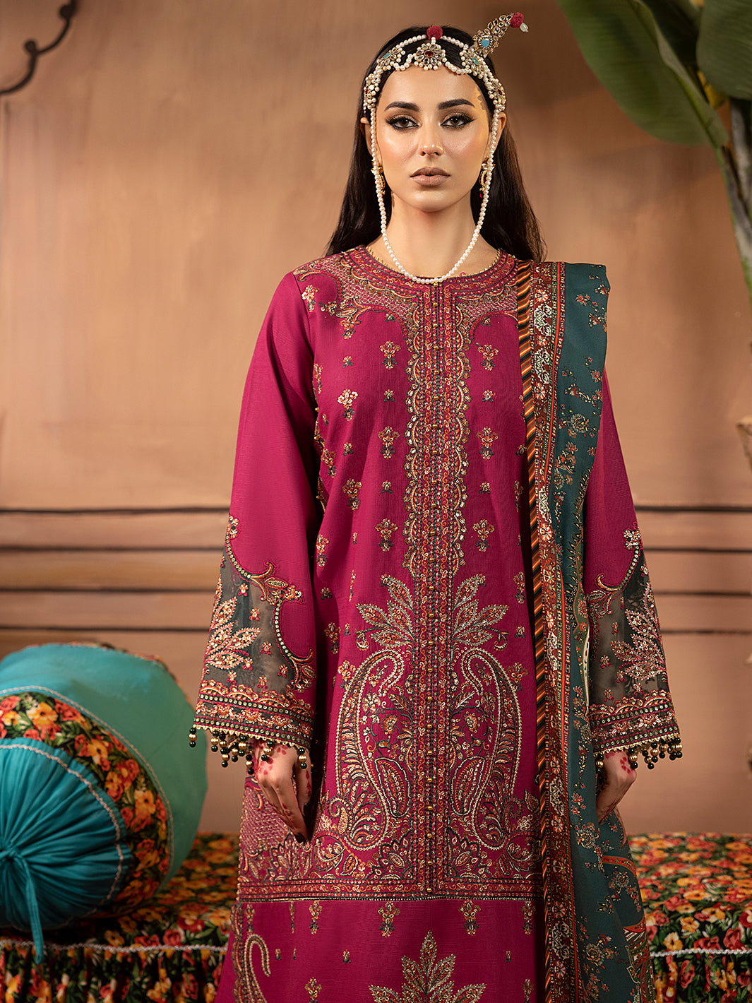 Binilyas - 1511 - A | 3 PC Luxury Unstitched