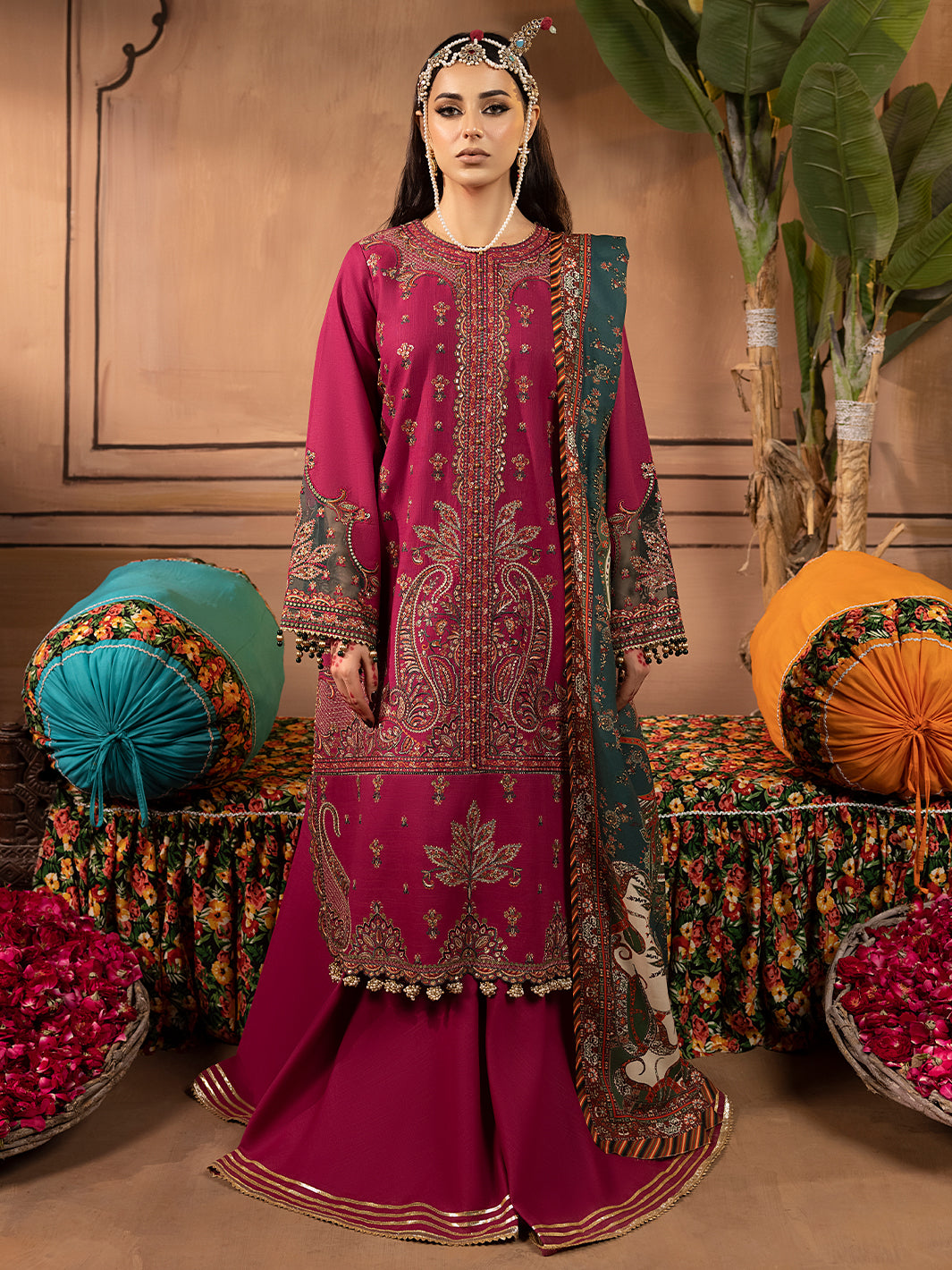 Binilyas - 1511 - A | 3 PC Luxury Unstitched