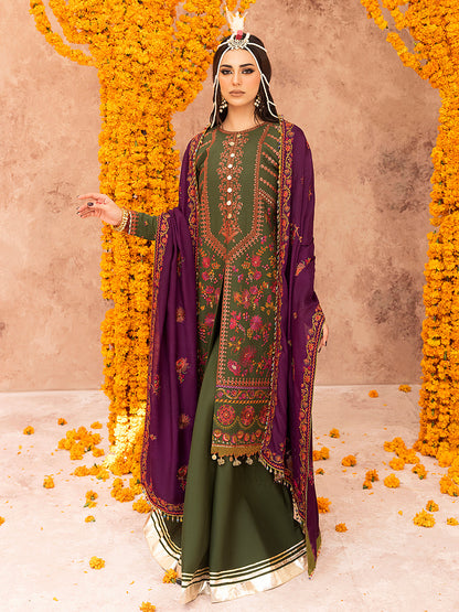 Binilyas - 1513 - A | 3 PC Luxury Unstitched