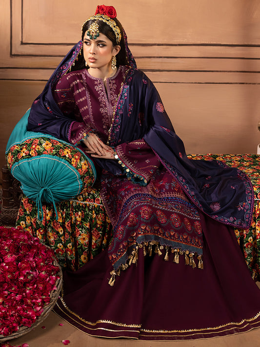 Binilyas - 1513 - B | 3 PC Luxury Unstitched