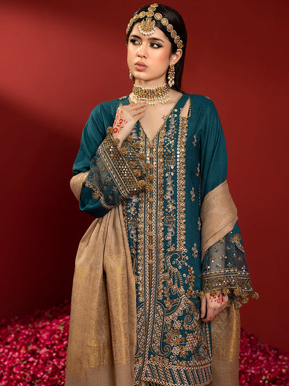 Binilyas - 1515 - B | 3 PC Luxury Unstitched