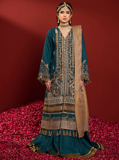 Binilyas - 1515 - B | 3 PC Luxury Unstitched