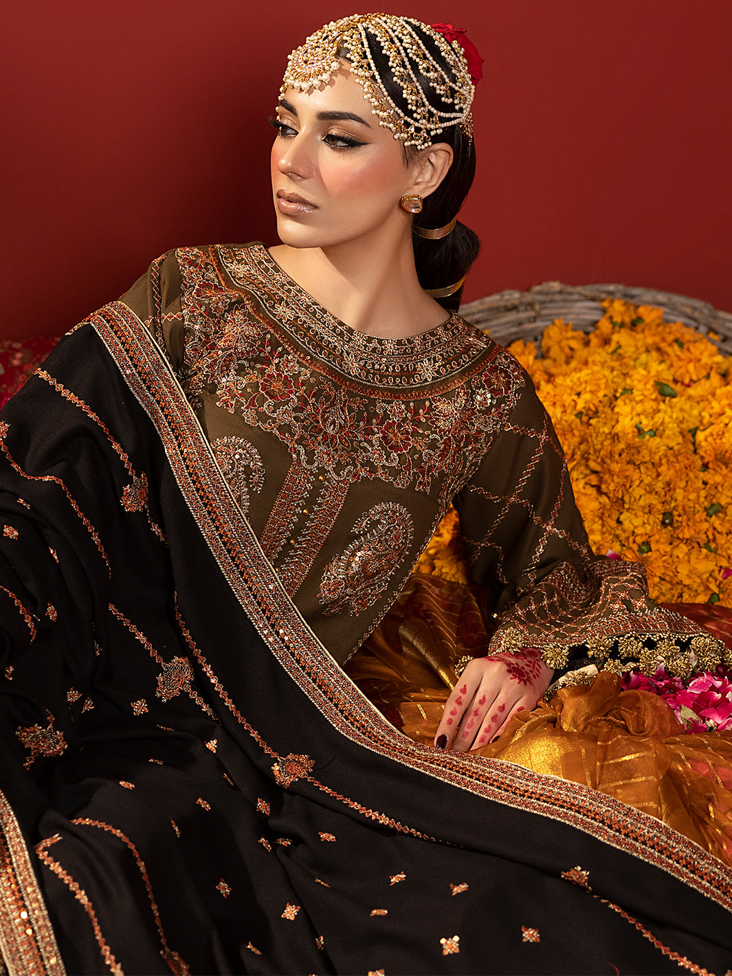 Binilyas - 1516 - A | 3 PC Luxury Unstitched