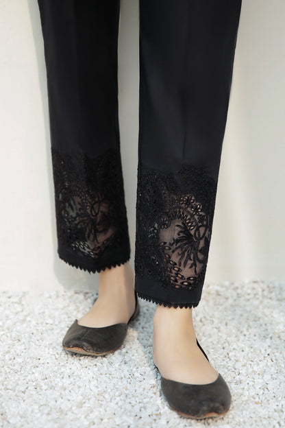 Baroque - EMBROIDERED COTTON TROUSER 228