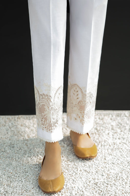 Baroque - EMBROIDERED COTTON TROUSER 229