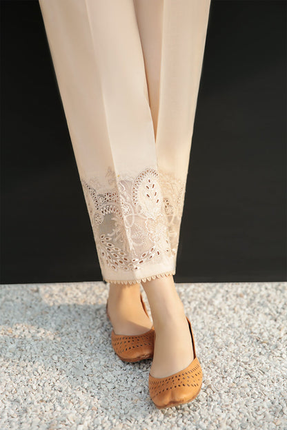 Baroque - EMBROIDERED COTTON TROUSER 230