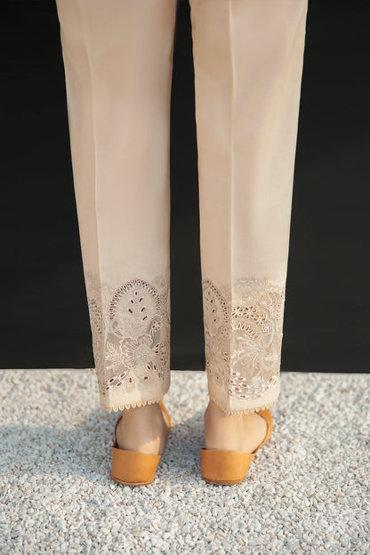 Baroque - EMBROIDERED COTTON TROUSER 230