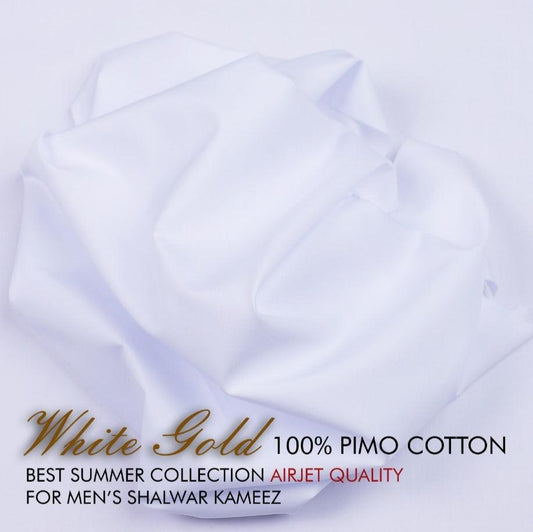 Bustangi - White Gold Pimo Cotton MK001