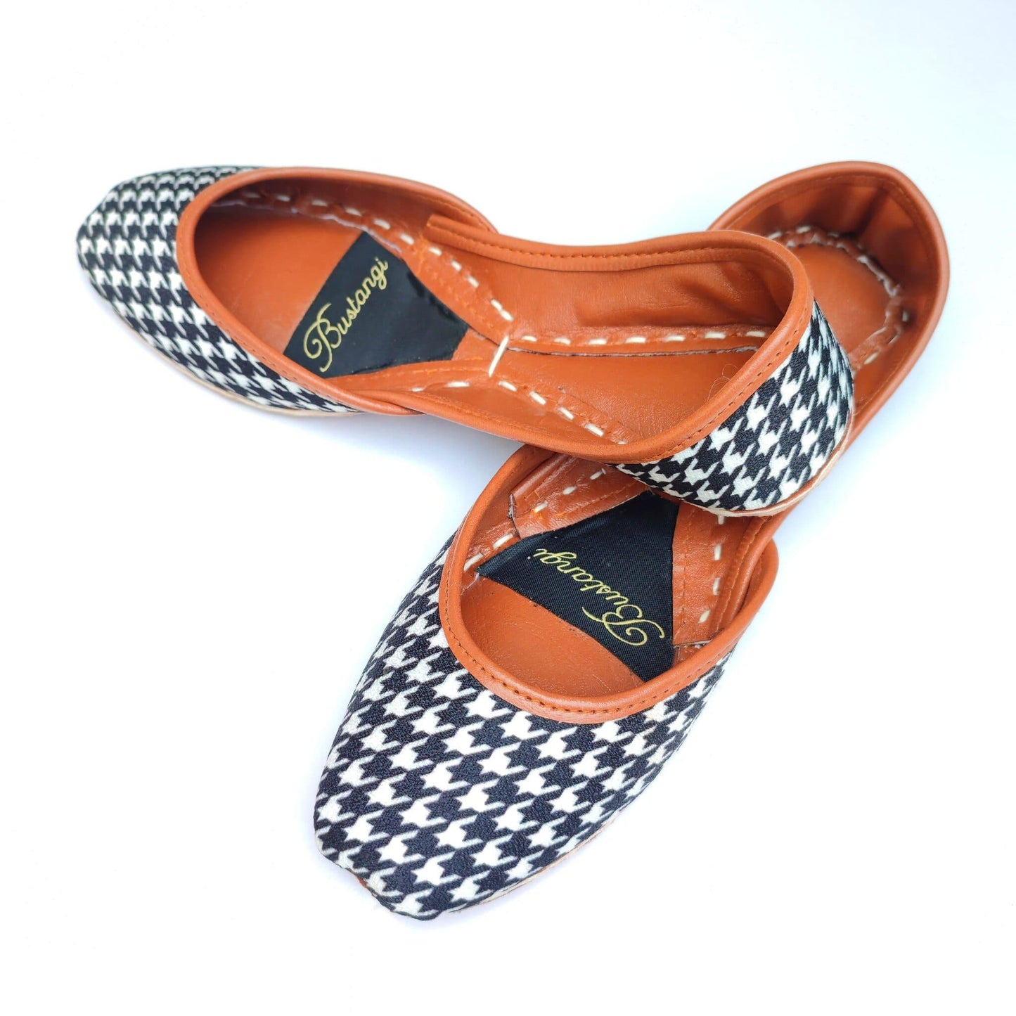 Bustangi - Black Chess Casual Khussa CK023