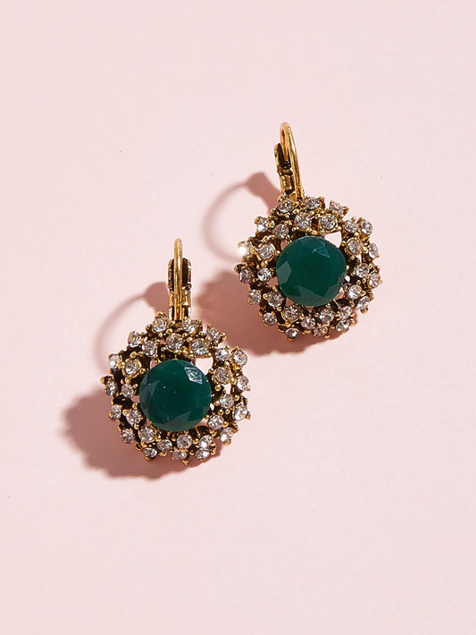 Bustangi - Shein- Rhinestone Stud Earrings