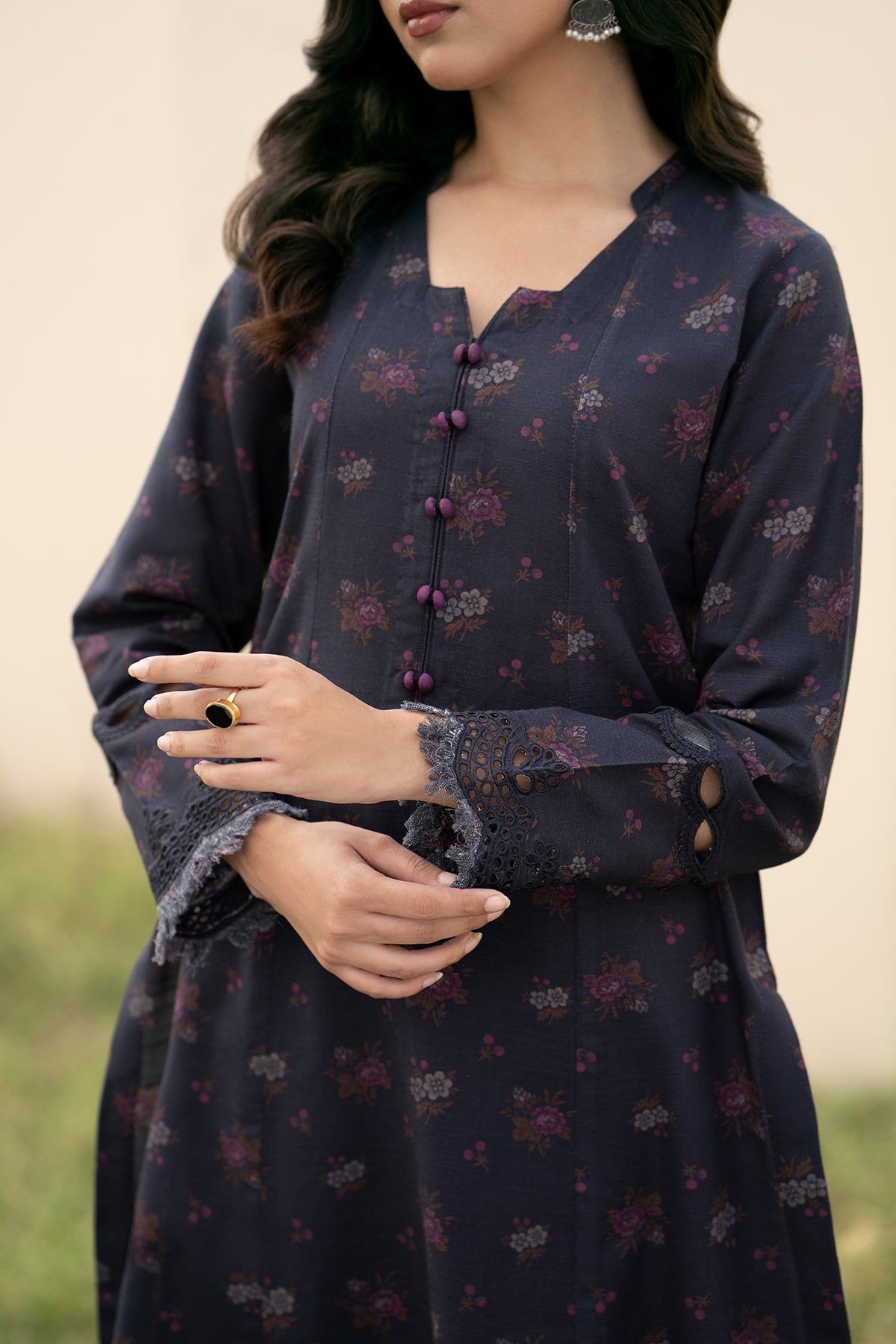 Baroque - PRINTED KHADDAR PR-886