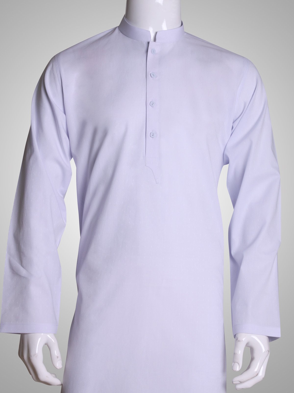 Edenrobe - Men's Light Grey Kurta - 9117-S Mens Kurta