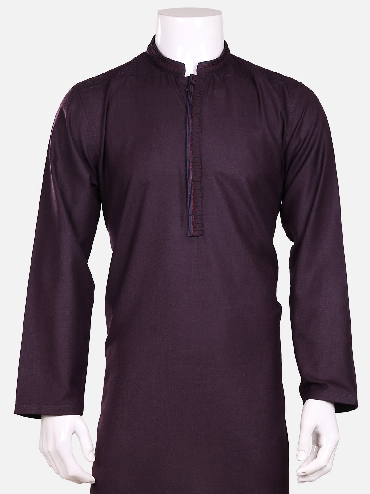 Edenrobe - Men's Purple Kurta - 9217-W Mens Kurta