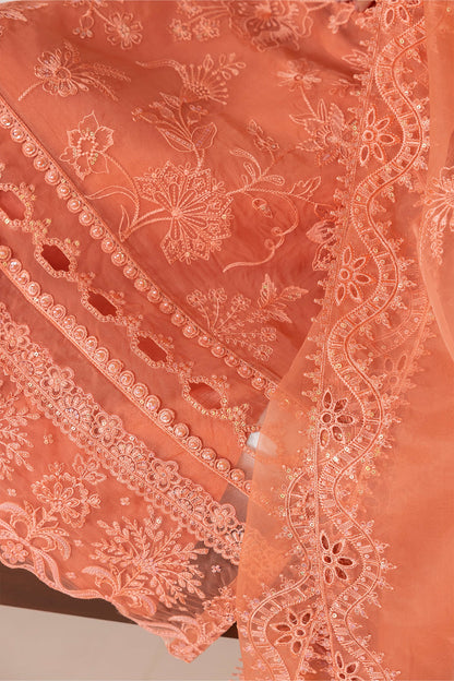 Baroque - EMBROIDERED ORGANZA UF-416