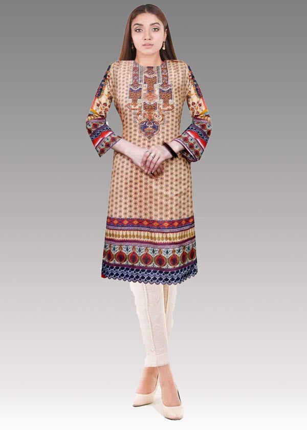 Adan's Libas - Enrica - Digital Embroidered Lawn (Unstitch)