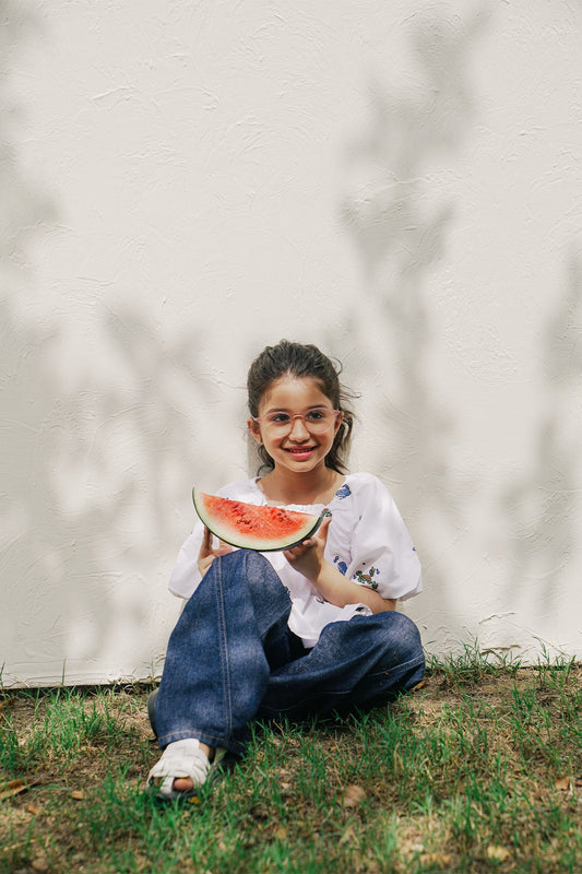 Ethnic - EMBROIDERED TOP (E0666/401/001)