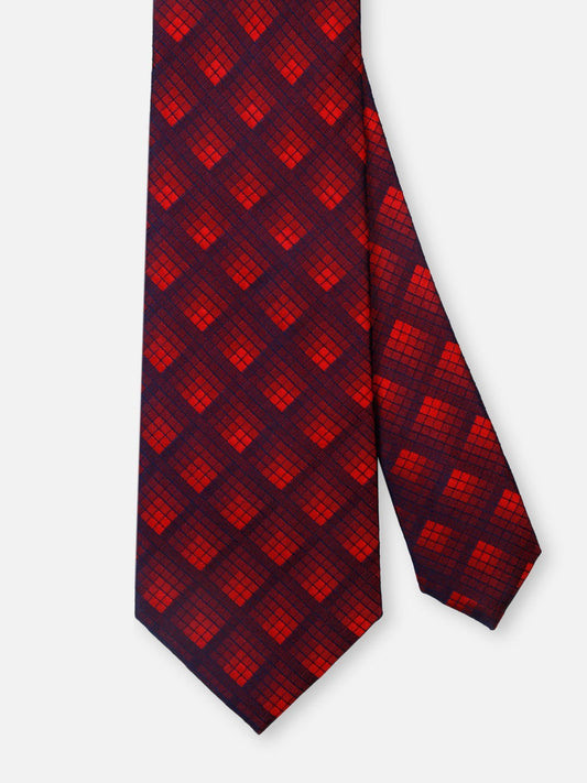 Edenrobe - Men's Red Tie - EAMTR17-010