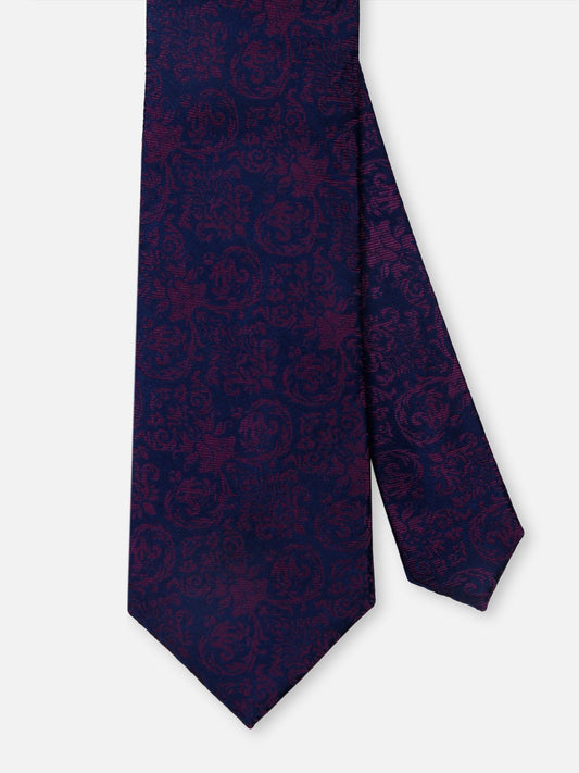 Edenrobe - Men's Purple Tie - EAMTR17-016