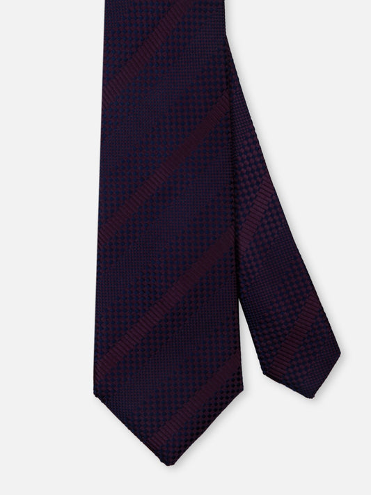 Edenrobe - Men's Purple Tie - EAMTR17-025